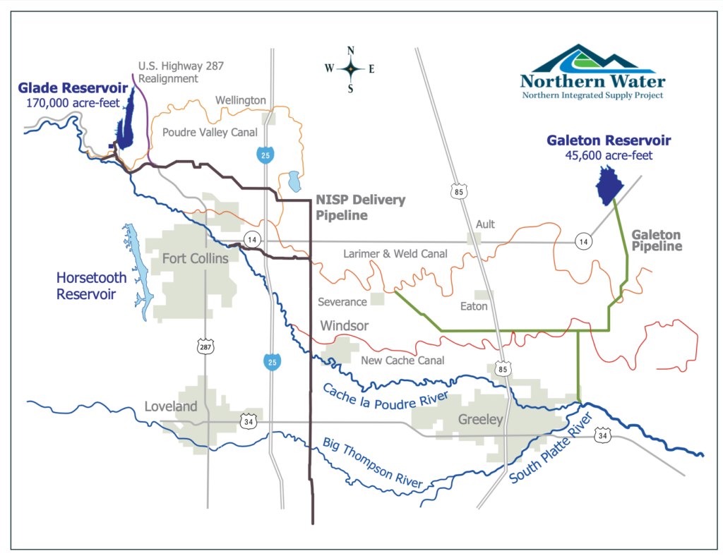 NISP map