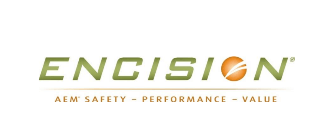 Encision logo.