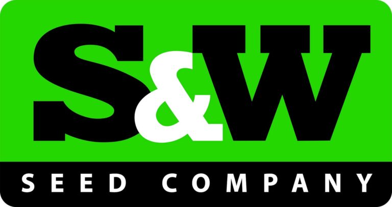 S&W Seed company logo in green and black