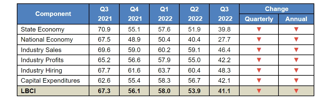 Business confidence plummets as inflation, fear of recession grow