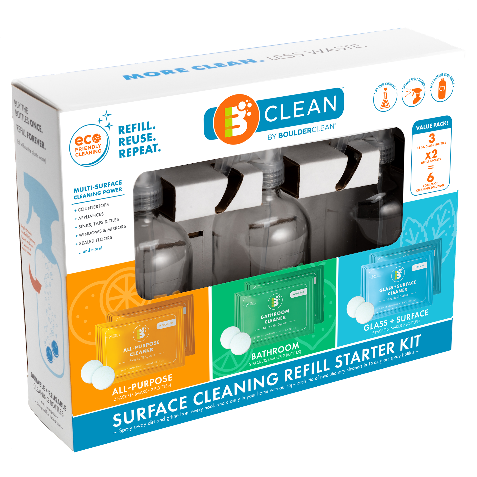 1908 Brands' Surface Cleaning Refill Starter Kit