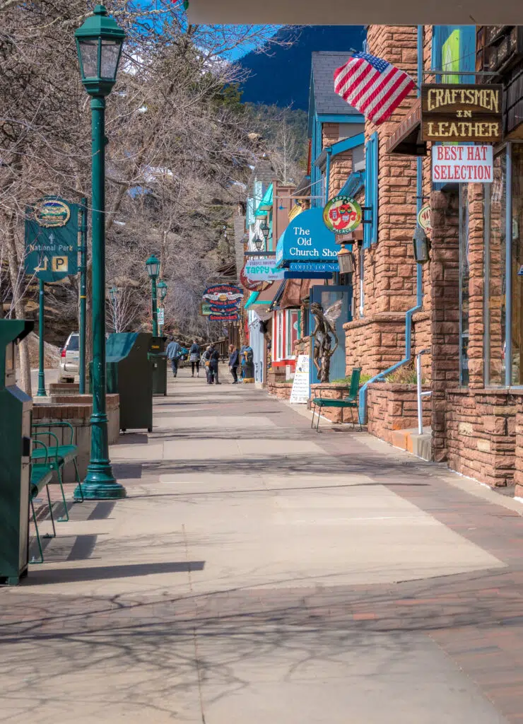 Estes Park downtown