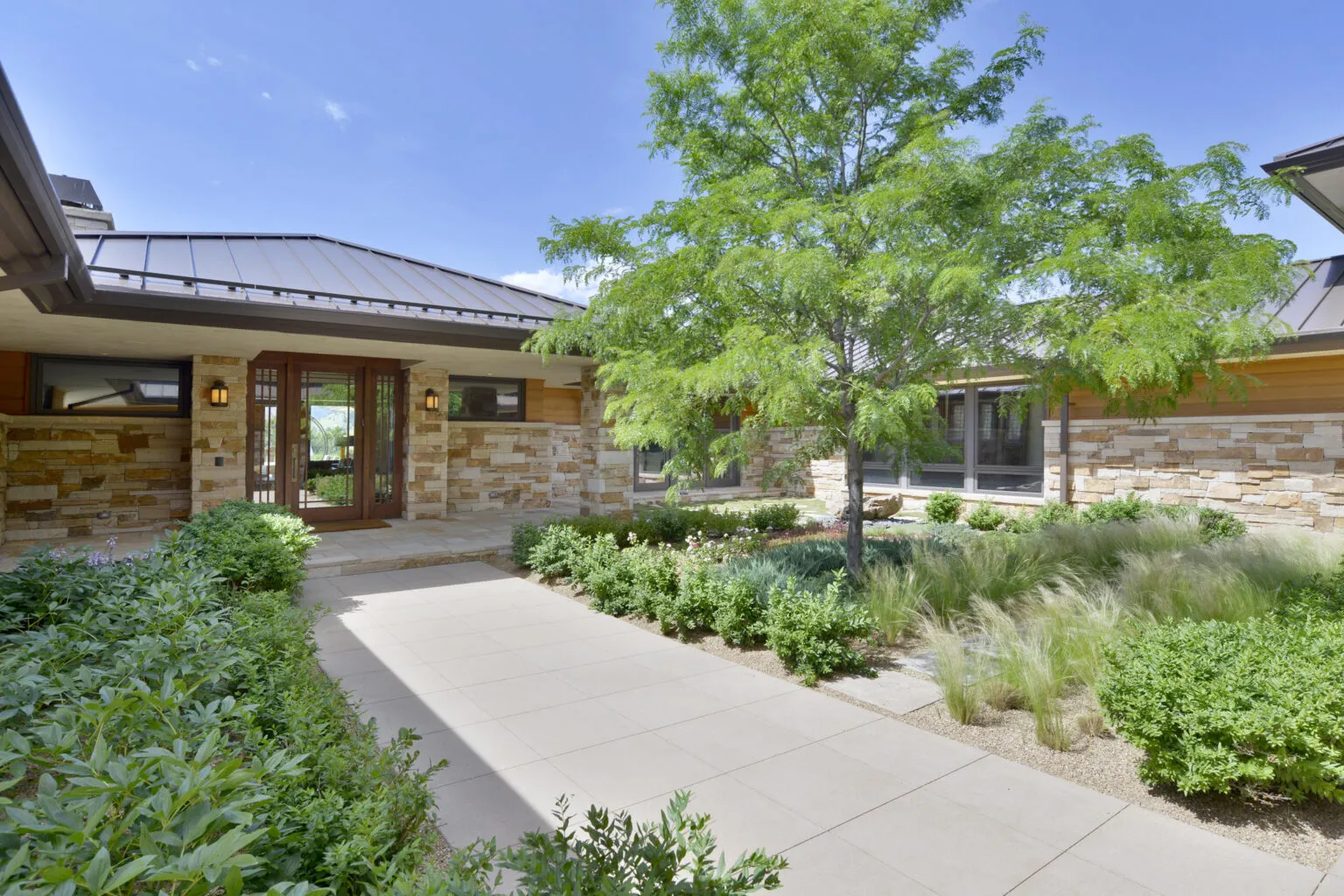Court Yard & Main Entrance