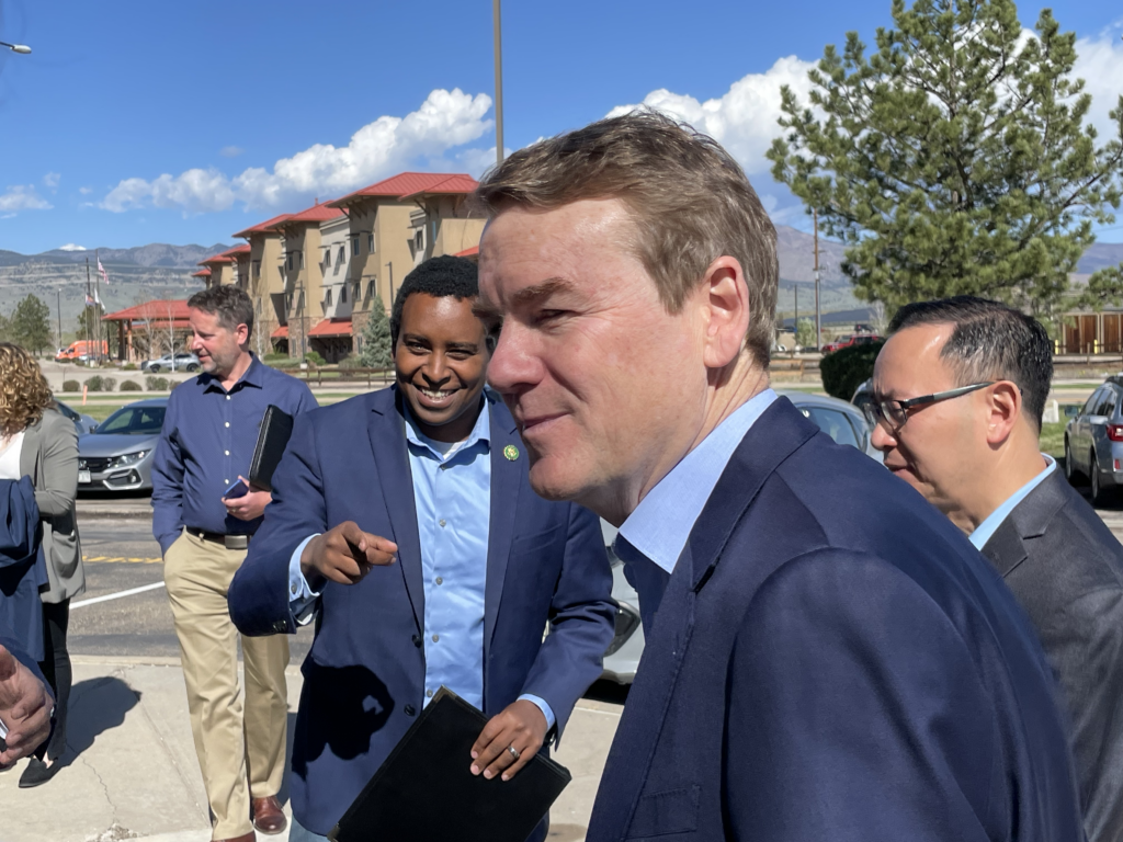 Bennet, Neguse tour Electra's new Boulder facility – BizWest