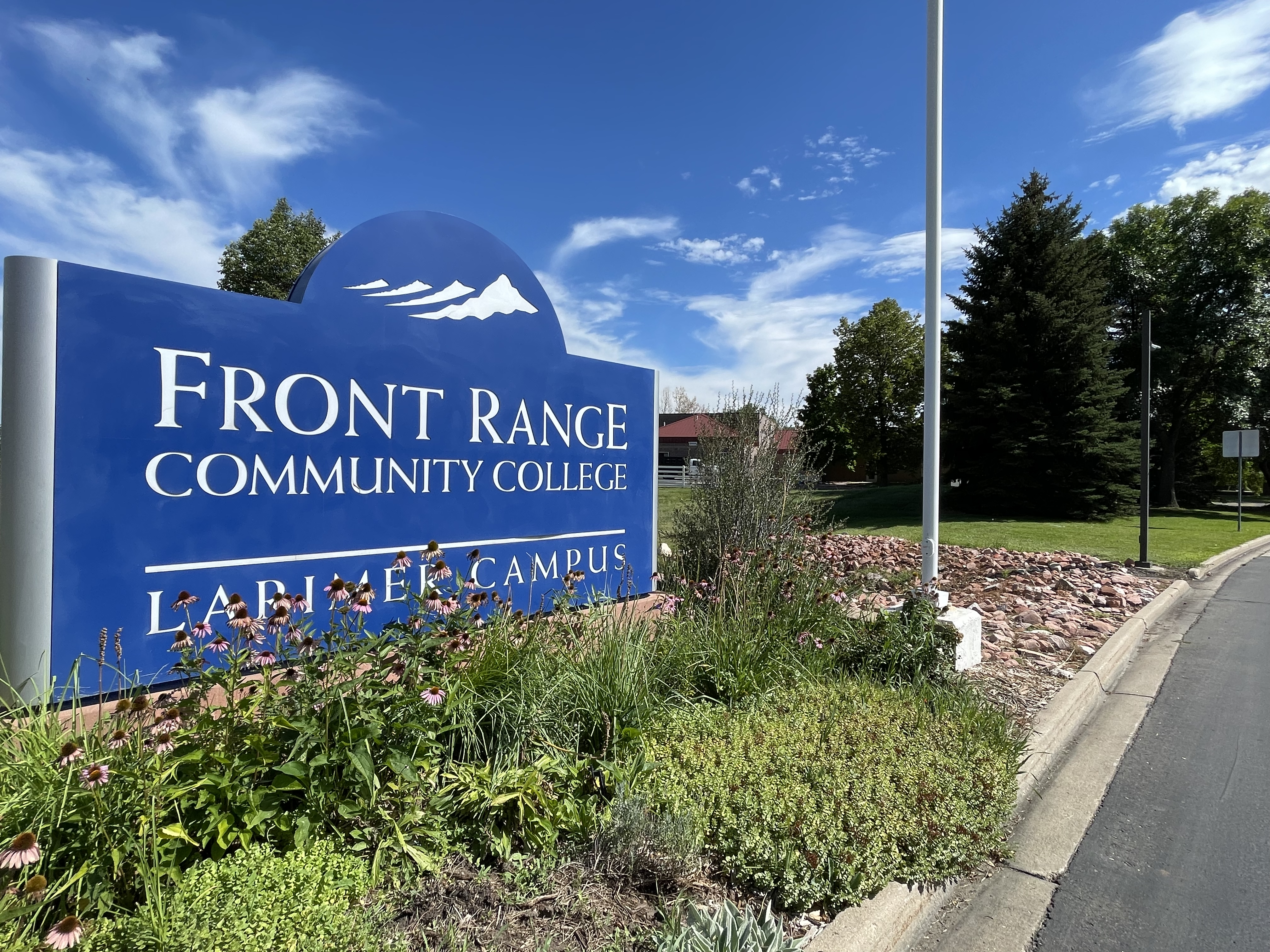 Front Range Community College, Fort Collins sign