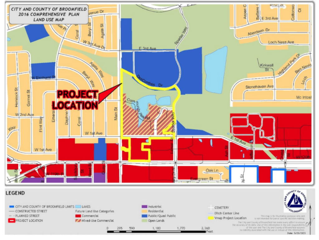 Broomfield Town Center Map1