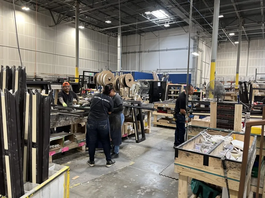 Factory floor