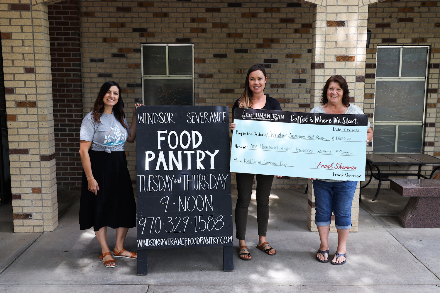 Human Bean Windsor Severance Food Pantry