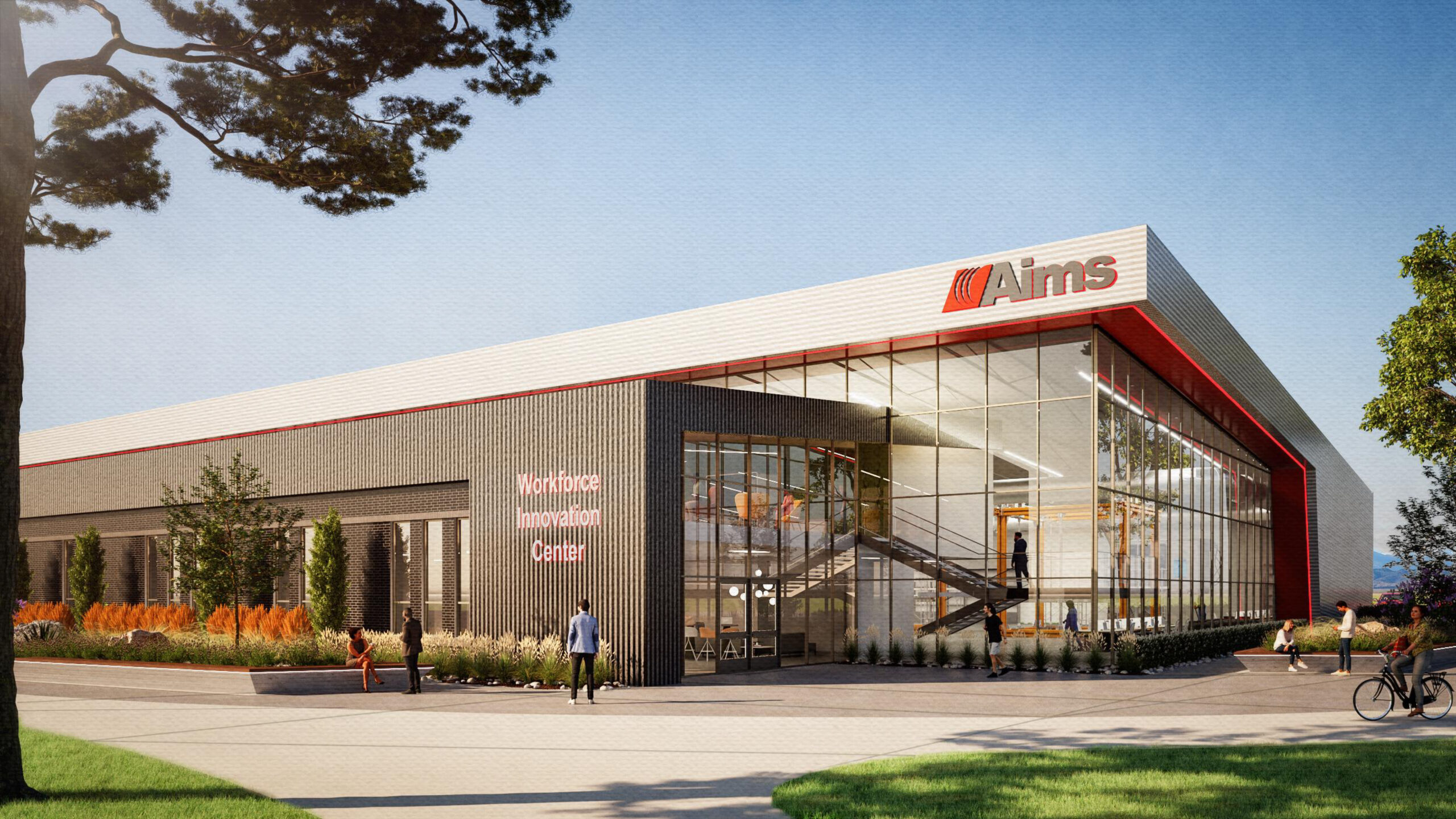 Aims Workfoce Innovation Center rendering