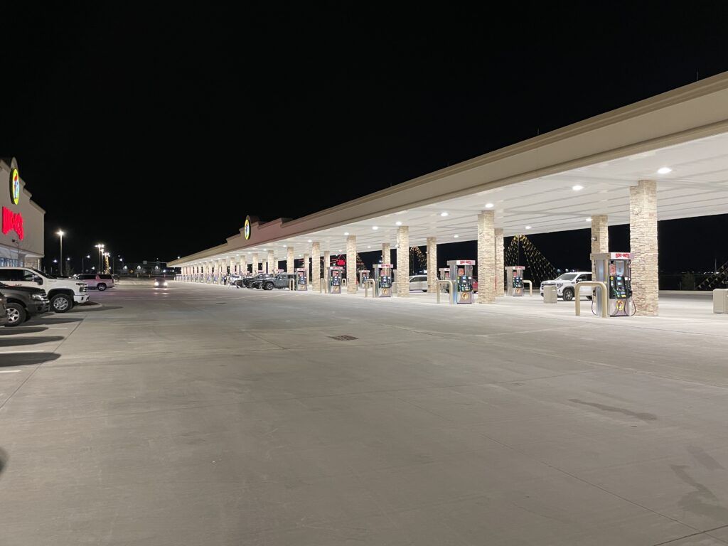 Buc-ee's gas pumps