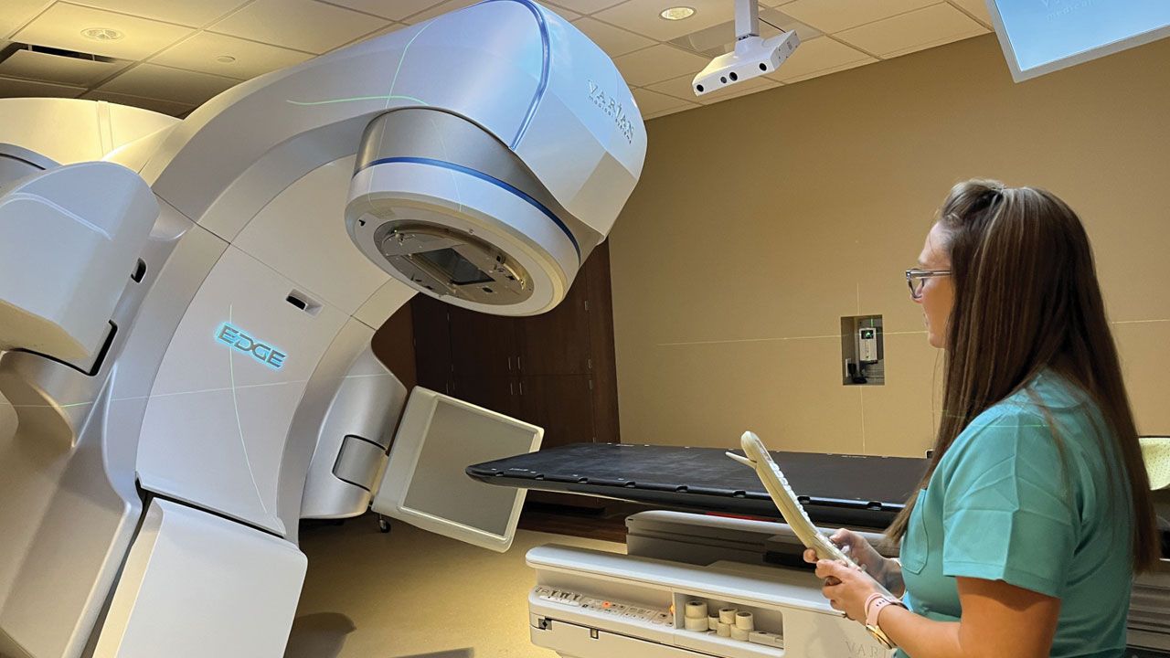 Lynn Capozzi, manager of medication and infusion at the Good Samaritan Hospital cancer center. Courtesy Intermountain Health