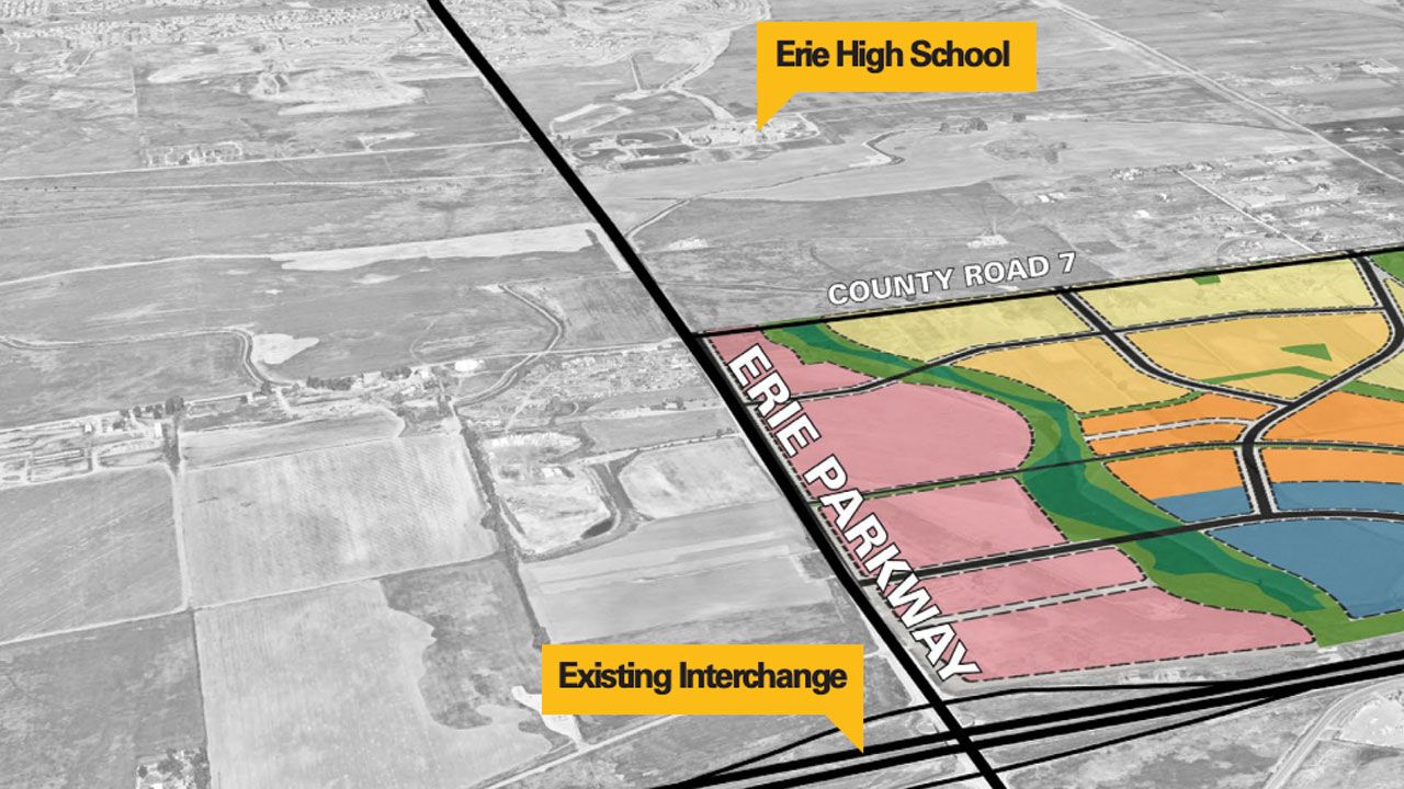 Erie developing at its own pace