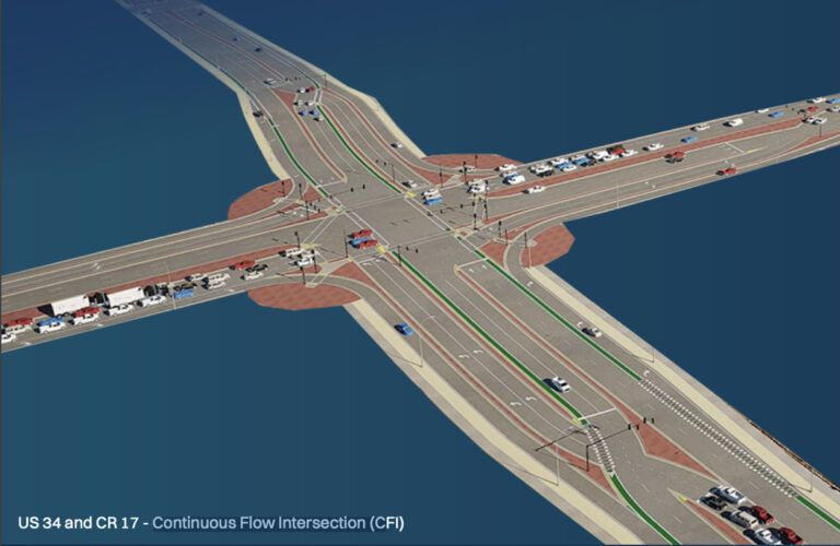 Cascadia Intersection rendering