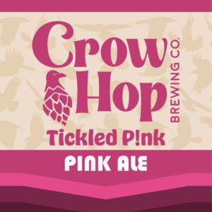 The newly designed label for Tickled Pink ale. 