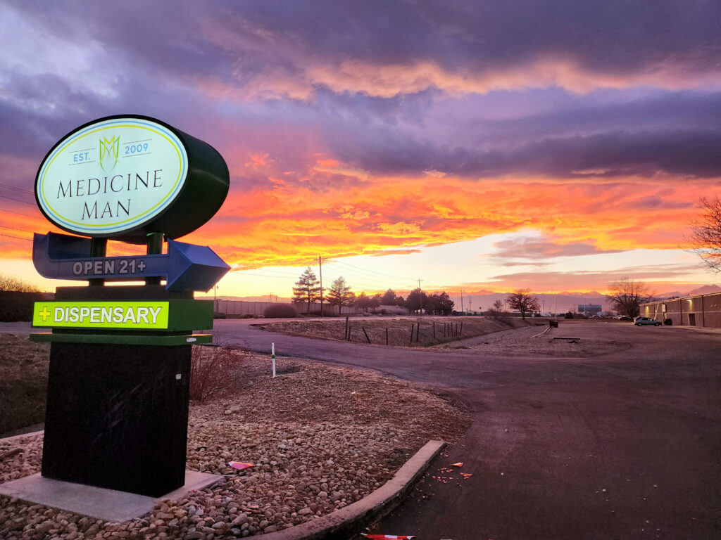 The Medicine Man dispensary in Longmont.