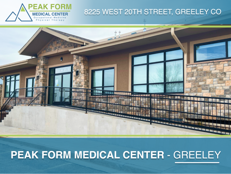 Peak Form Medical Center front