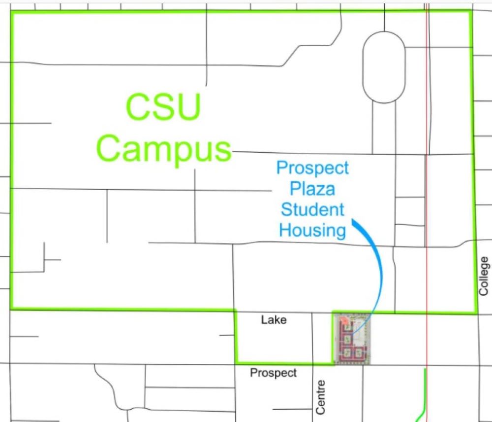 Prospect Plaza map
