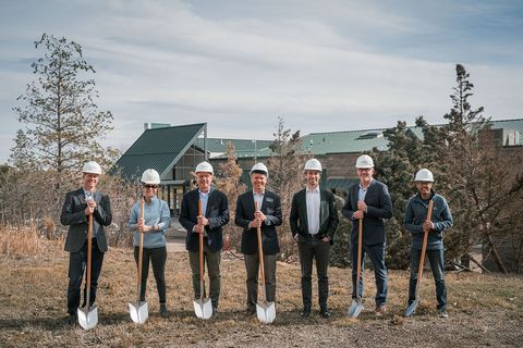Intrepid Fiber groundbreaking in Superior.