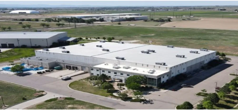 Aerial photo of Schlosser Sign's new HQ.