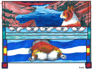 A concept image by artist Ben Hatcher for Pianos About Town.