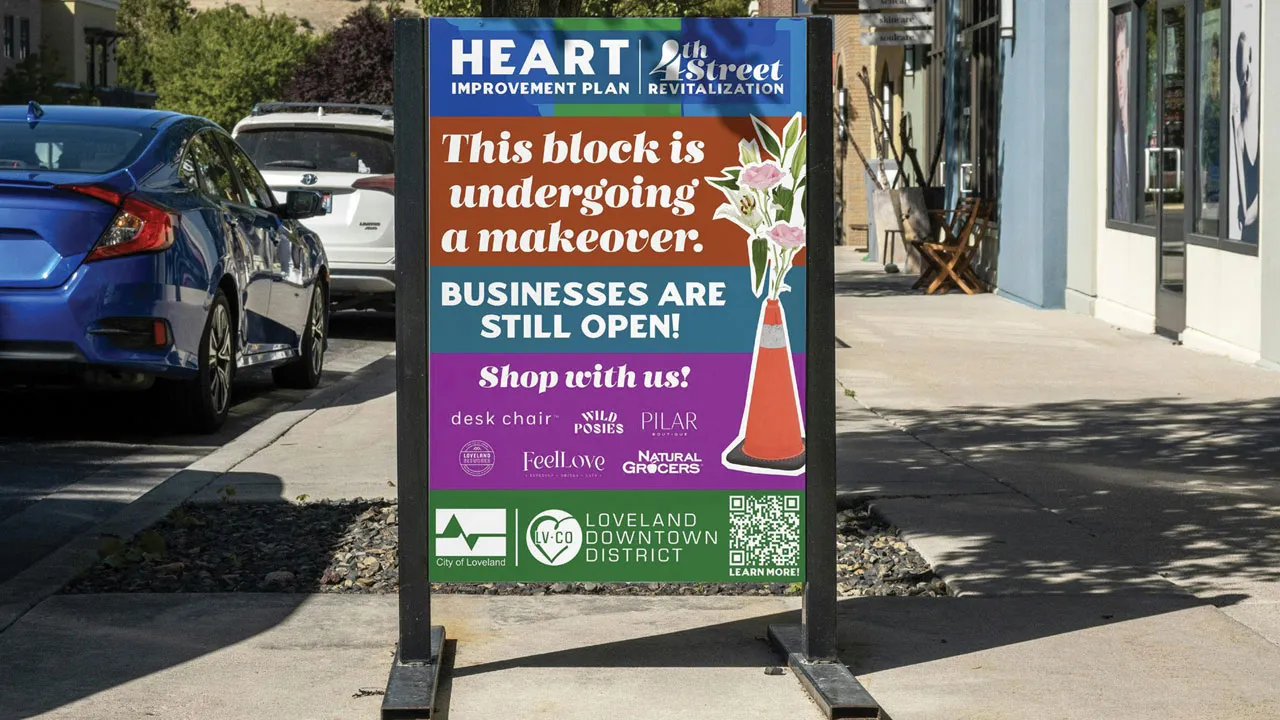 Loveland downtown_HIP sign