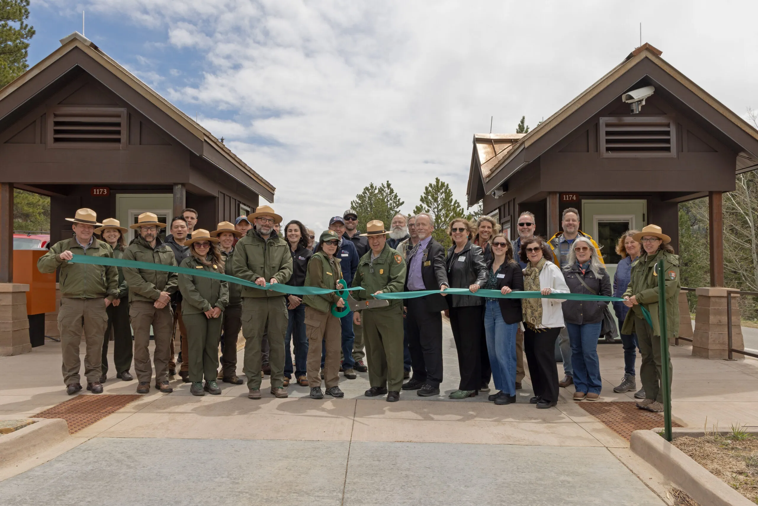 National Park marks opening of upgraded U.S. 34 entrance