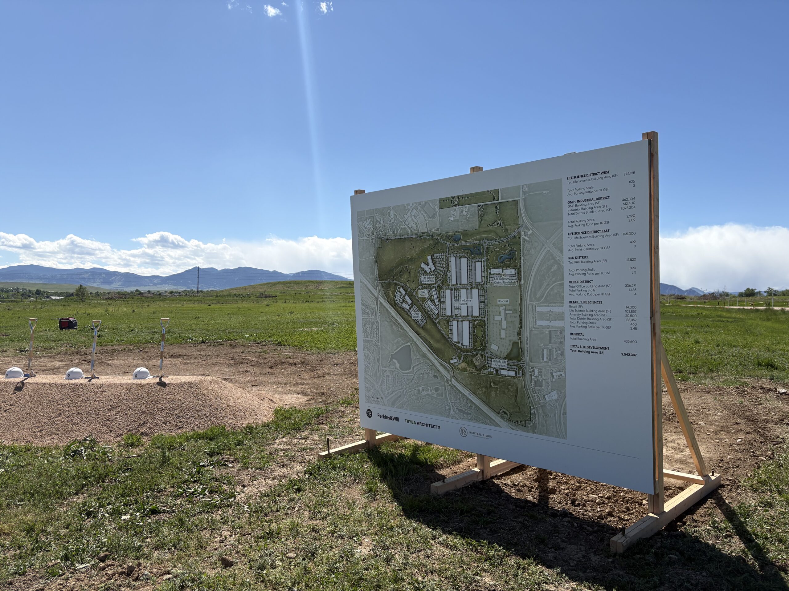 Sign at Redtail Ridge.