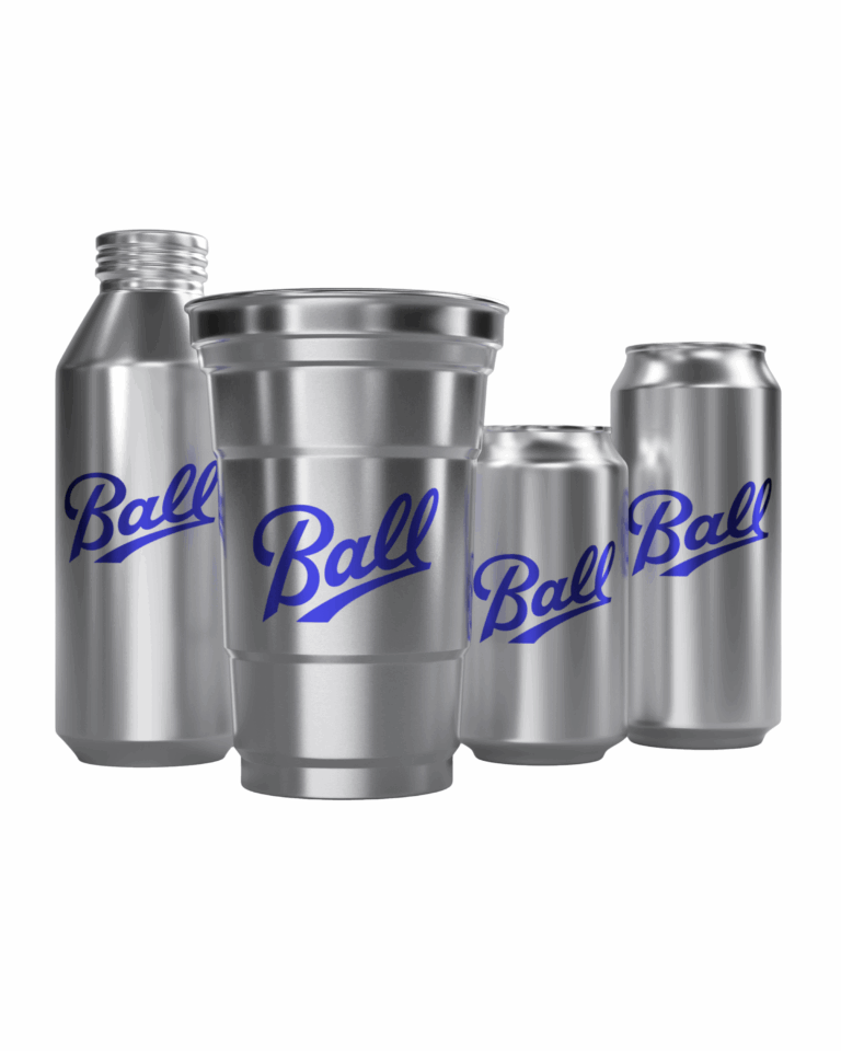 Ball aluminum cans.