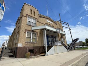 State Armory building, downtown Greeley.
