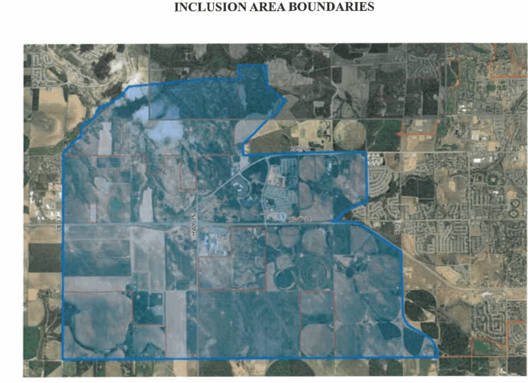 Greeley GID boundaries.