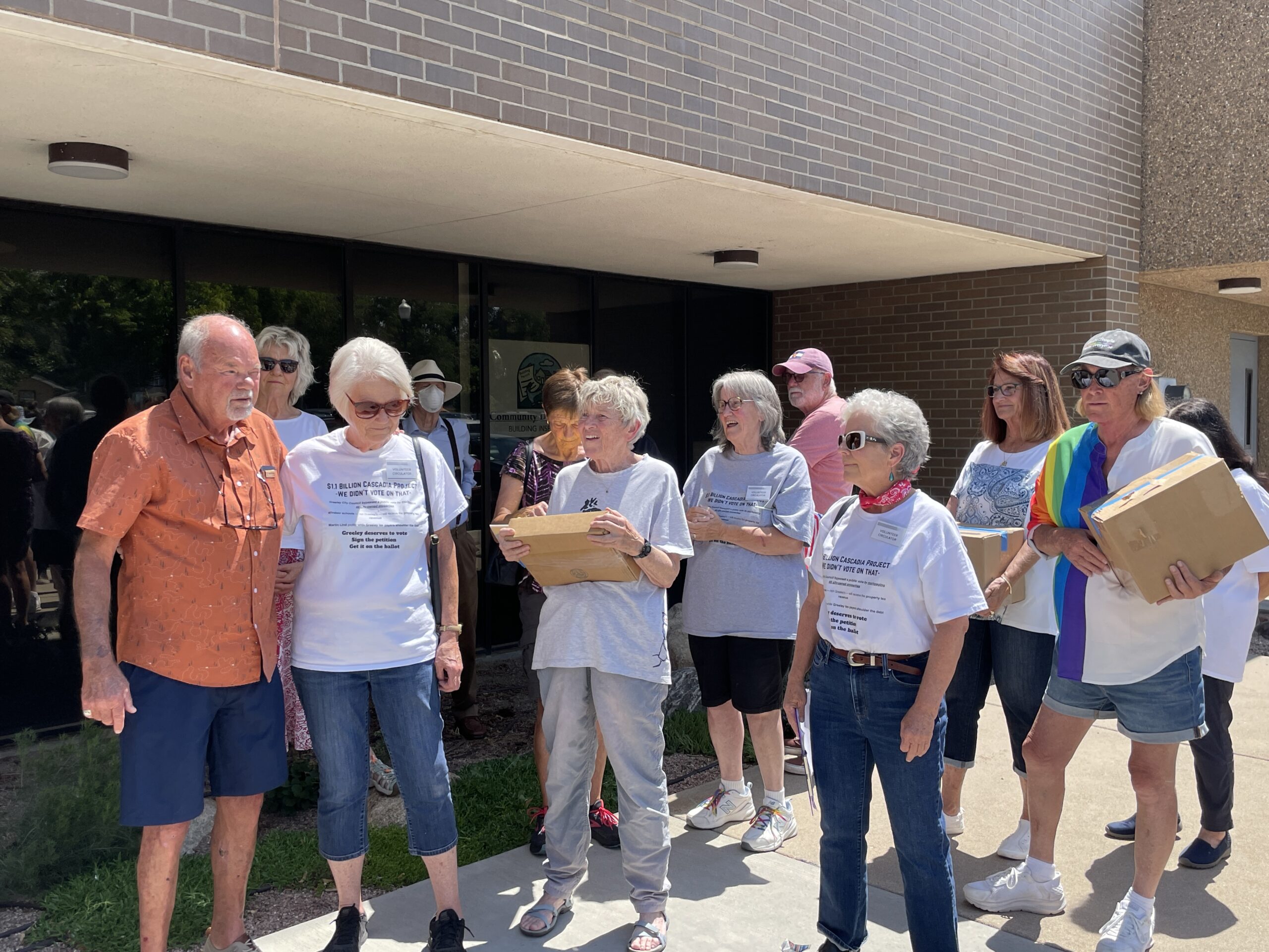 Greeley Deserves Better delivery of petitions.