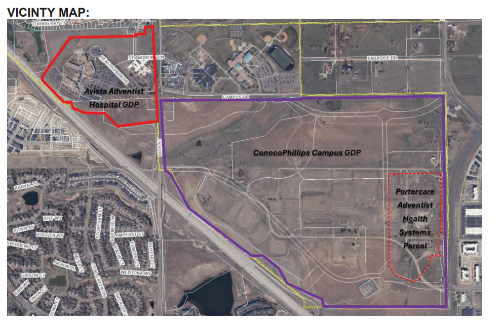 AdventHealth Avista map.
