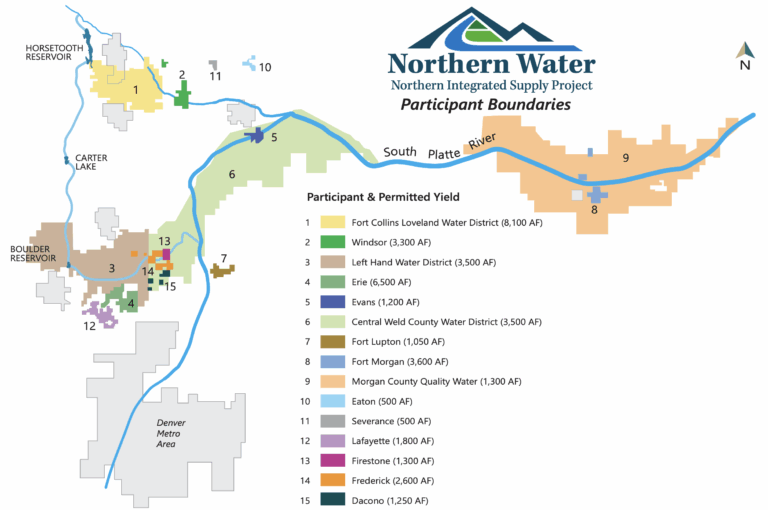 A map of the Northern Integrated Supply Project, or NISP, may change in coming months, according to Jeff Stahla, a spokesman for Northern Water.