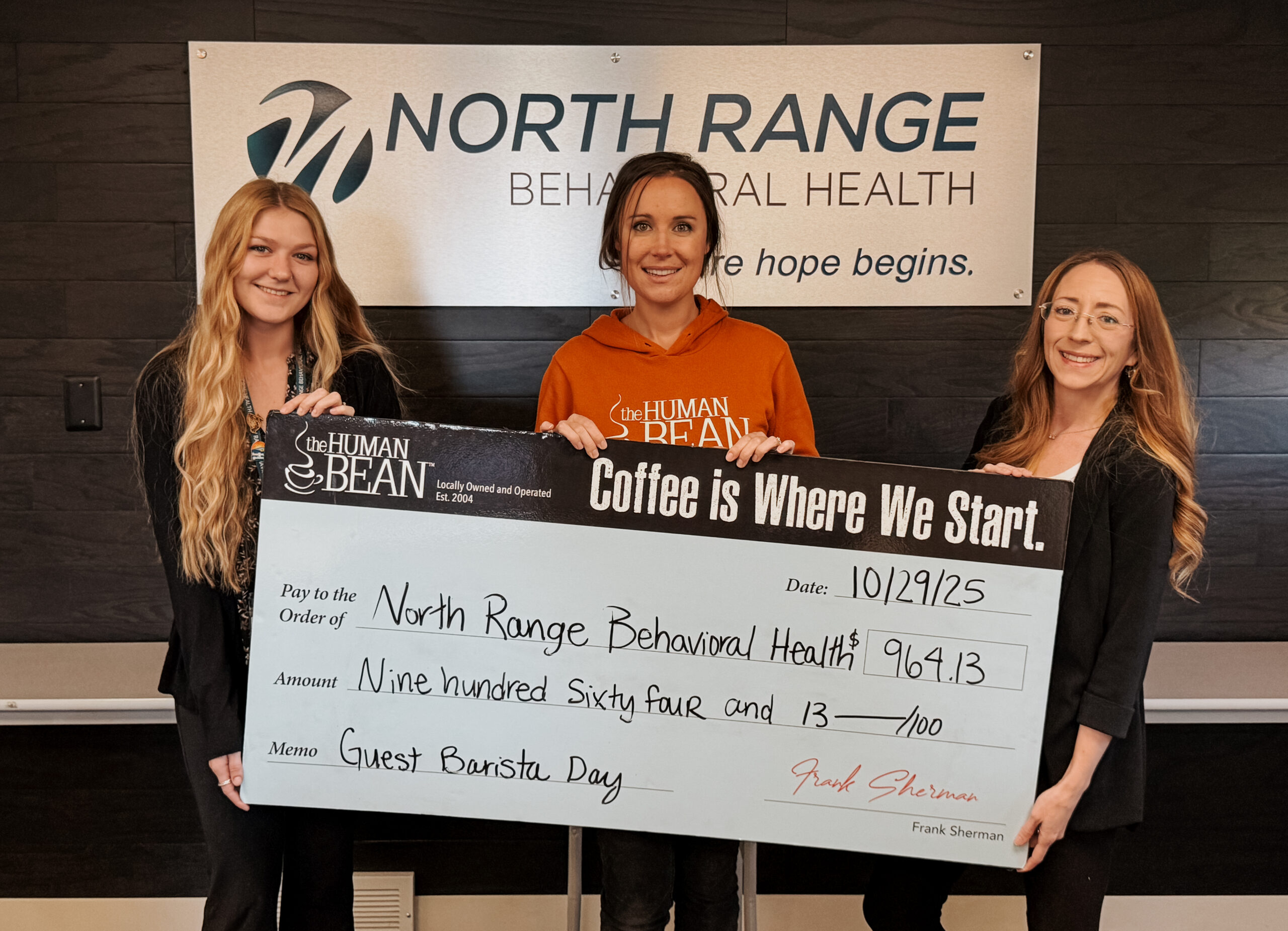Pictured from left to right, Elisa Selby, Valerie Katalenic and Shawna Cranmer.