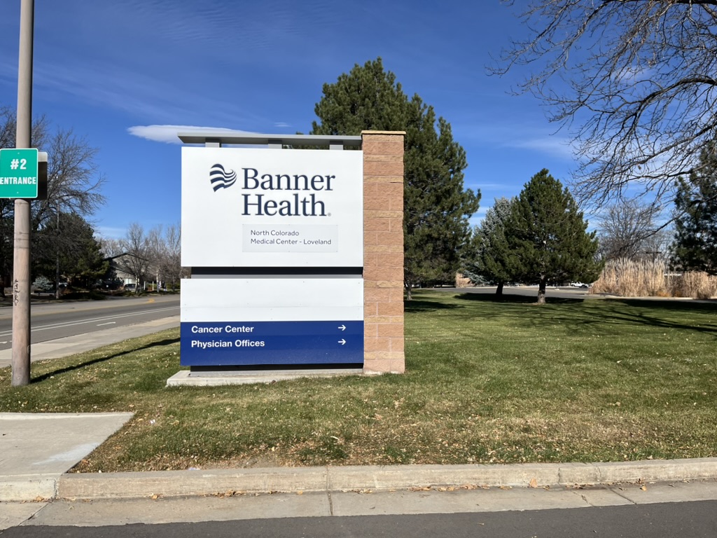 Banner Health quickly changed signage at McKee Medical Center to reflect the change in service that now exists