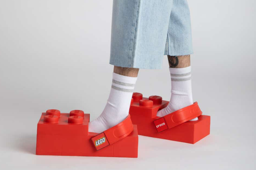 The Lego Brick Clog from Crocs.