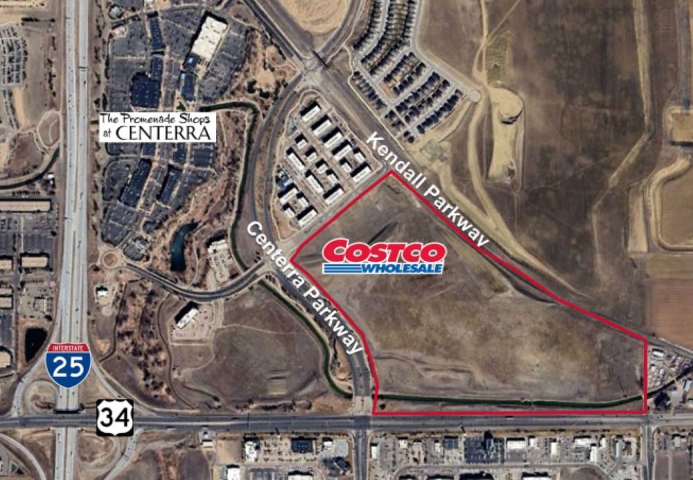 Costco Loveland map