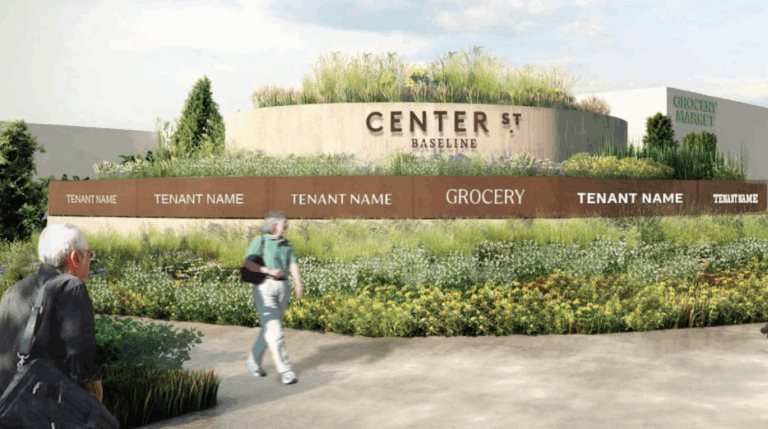 Baseline sign rendering.