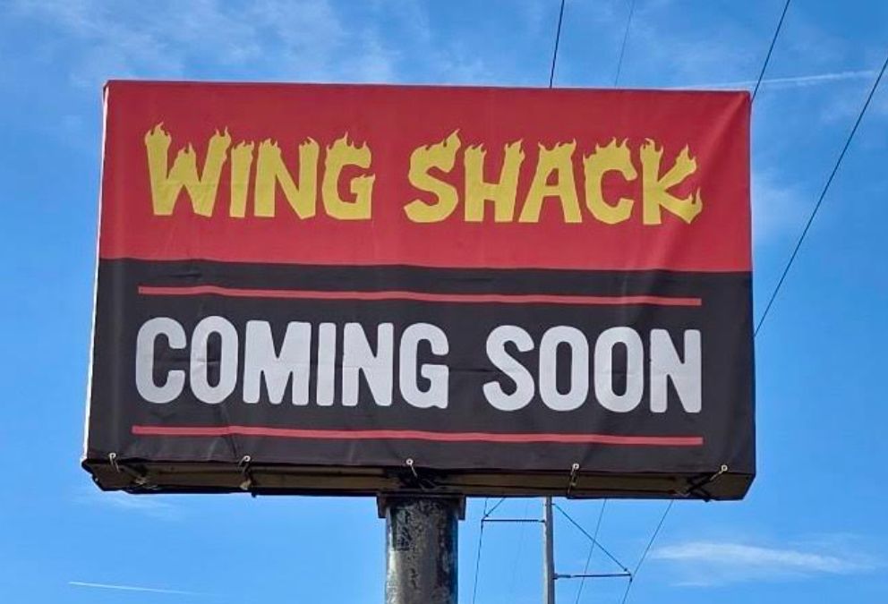 Wing Shack sign