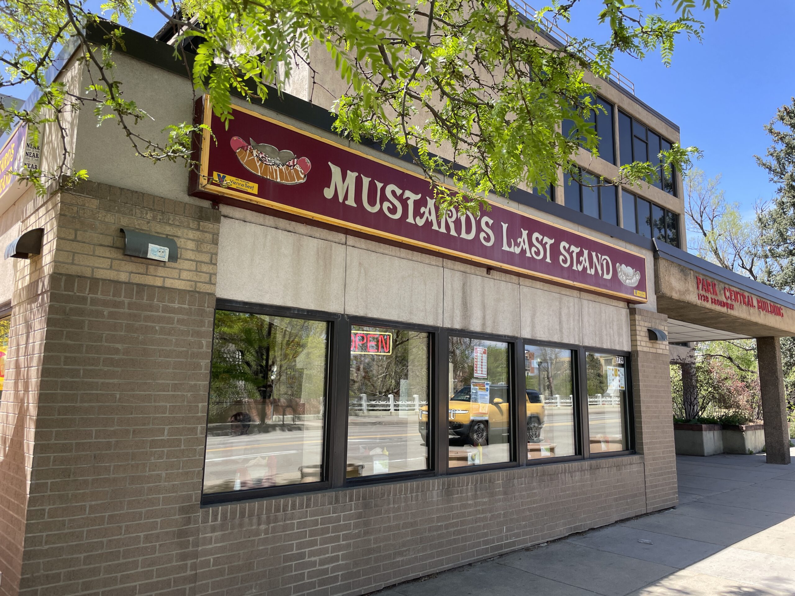 Mustard's Last Stand is located in the Park Central building, which will be razed for flood mitigation.
