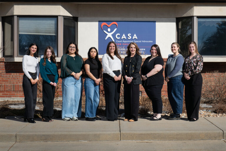 Staff members of Voices for Children, CASA of Boulder County.
