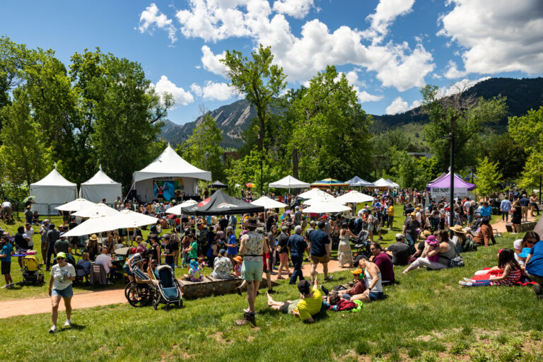 A scene from the 2023 Boulder Creek Festival.
