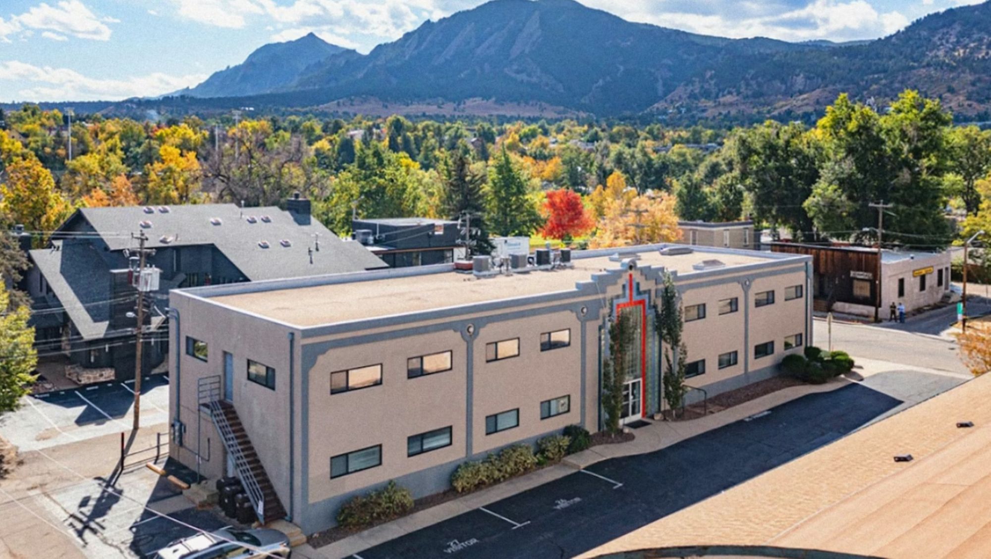A rendering depicts the newly renovated building in Boulder that will be home to KGNU Radiio.