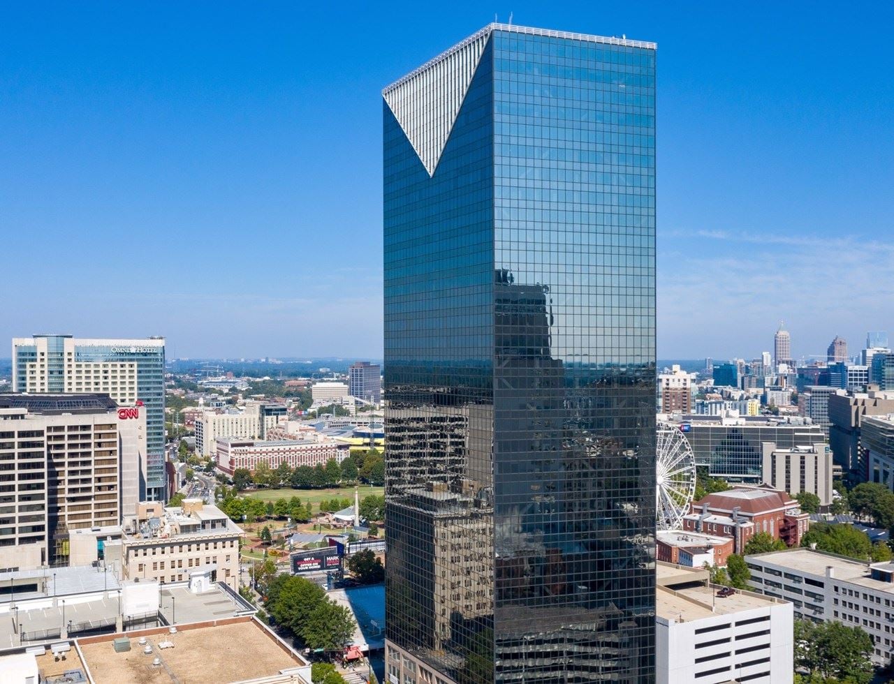The 101 Marietta building in downtown Atlanta.