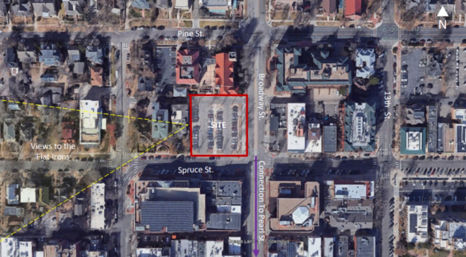 2121 Broadway parking lot