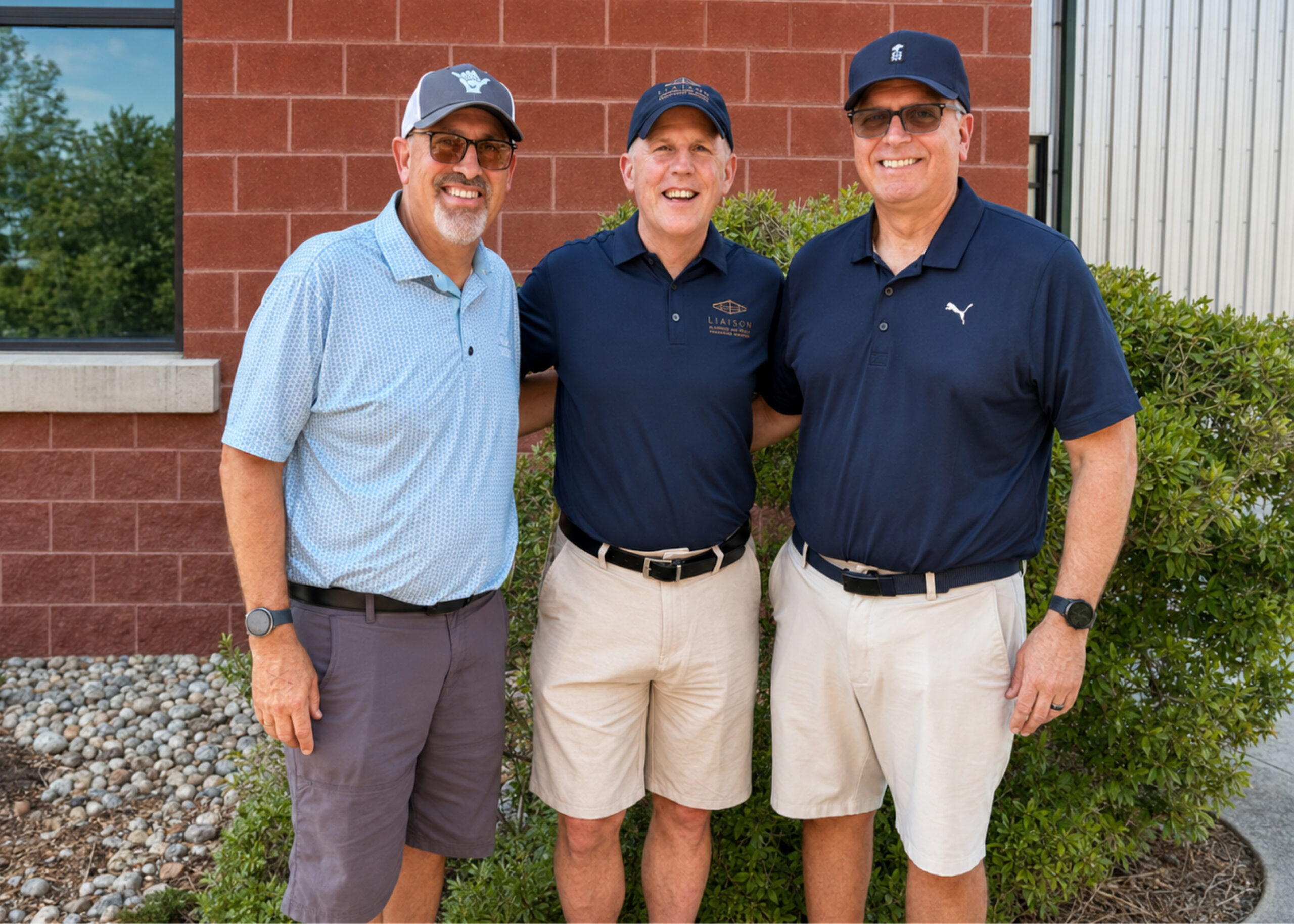 From left, Imagine More co-founder Lenard Gale, Liaison Technology Group founder and CEO Steve Weber and Imagine More co-founder Don Brehm.