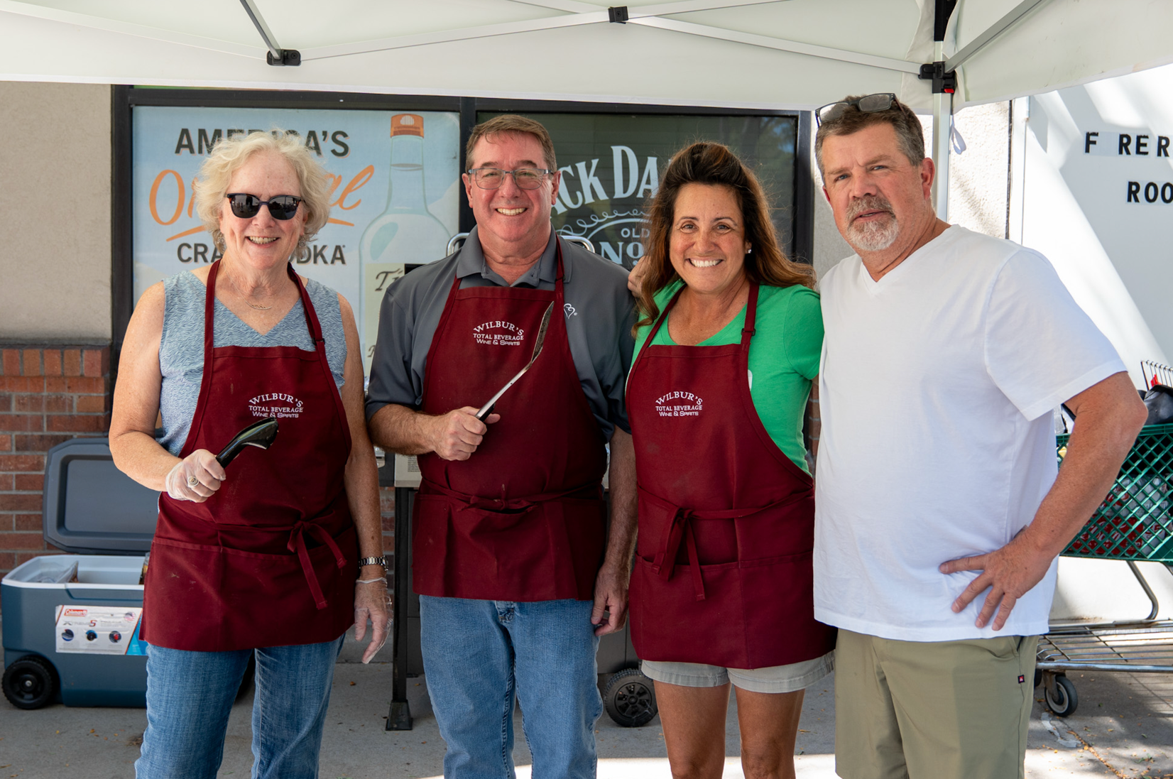 Hamburgers for Hospice event bags $1K for Pathways