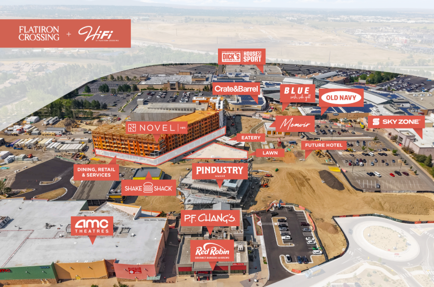 Broomfield’s Flatiron Crossing adds hotel to HiFi redevelopment plans