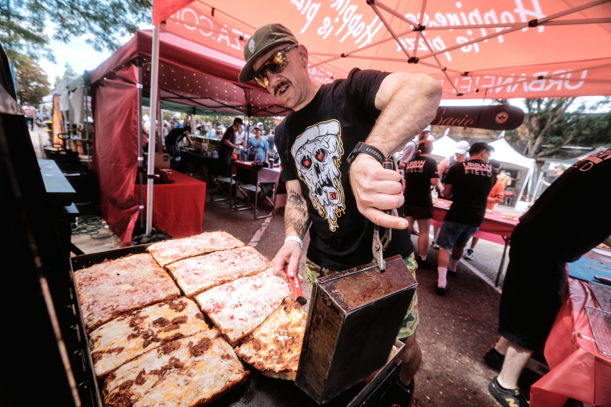 Jake Atchison of Urban Field Pizza & Market.