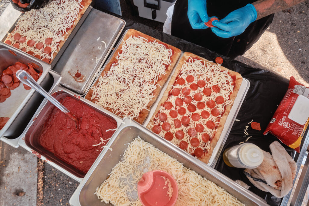 Two dozen pizzerias participated in the Colorado Pizza Festival.
